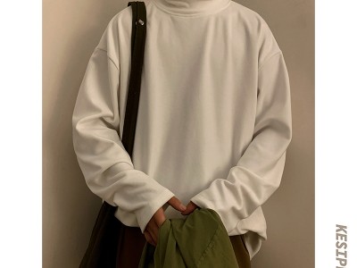德绒打底纯色高领卫衣男HD1317TP25