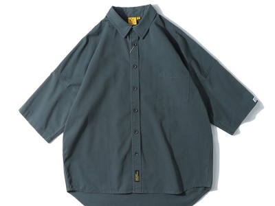 森波服饰夏季纯色日系简约city boy