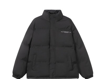 森波服饰2024年冬复古字母印花面包
