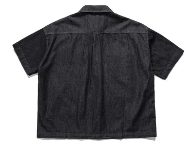 夏季新款牛仔短袖衬衫薄款潮宽松休