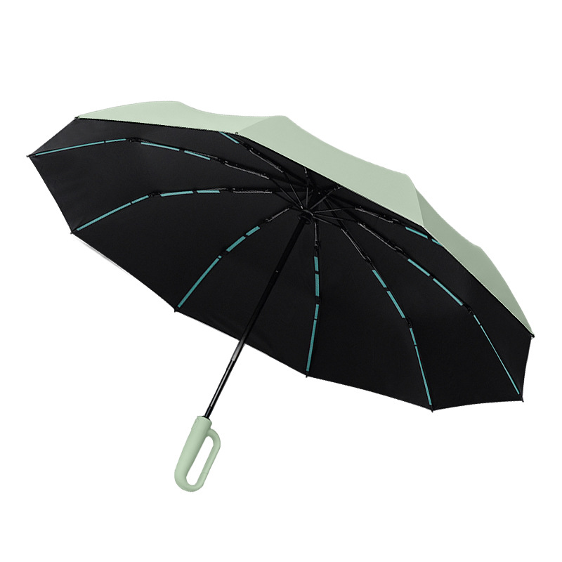 伞定制雨伞特大加厚加固双人大伞晴雨两用全自动环扣折叠便携防风