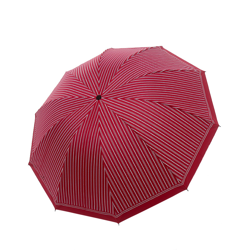 雨伞女晴雨两用折叠双人大号结实加厚简约遮阳防晒防紫外线太阳伞
