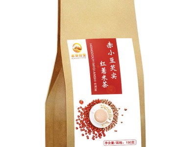本草怡堂红豆薏米茶芡实茶赤小豆橘
